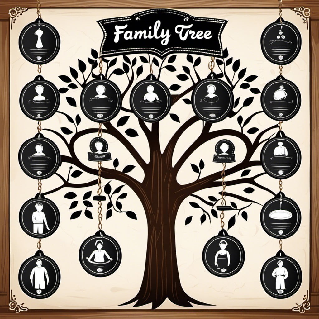 family tree chalkboard chore chart 2061626469