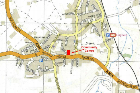 Lingfield Map